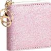 GEEAD Geead Small Glitter Wallet For Women Girls Mini Coin Purse Pouches With Key Ring | Coin Purses & Pouches