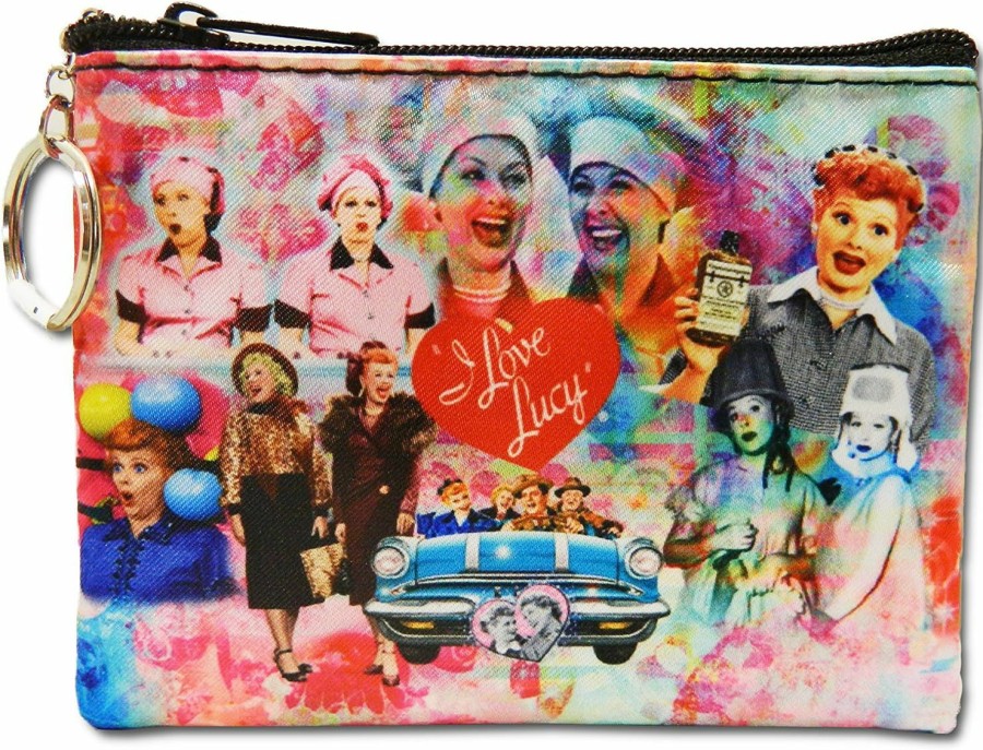 Midsouth Products I Love Lucy Collage Key Chain Coin Purse | Coin Purses & Pouches