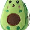 Katartizo Women'S Coin Purses And Pouches | Green Plush Purses Fashion Children Small Coin Purse Cute Avocado Plush Purses Kids Key Case Bag Money Pouch For Women Boys Girls Mini Handbag | Coin Purses & Pouches