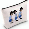 TSOTMO Tsotmo Tina Inspired Makeup Bag Bobs Merchandise Zipper Pouch For Cartoon Fans Burgers Gift (Tina) | Coin Purses & Pouches