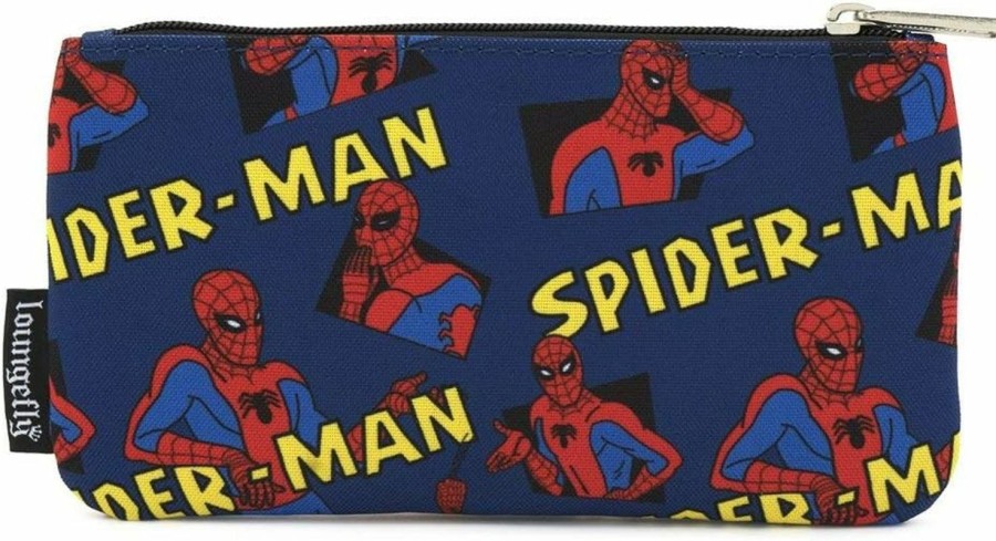 Loungefly Loungefly Marvel Spiderman Classic Nylon Pouch | Coin Purses & Pouches