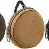 Leadigol Leadigol Men Wallet Portable Mini Coin Purse Earphone Bag Round Shape Men Card Pouch Hook Wallet Money Pack | Coin Purses & Pouches