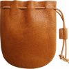 Analys CC Fantastic Workmanship Genuine Leather Drawstring Coin Purse | Coin Purses & Pouches