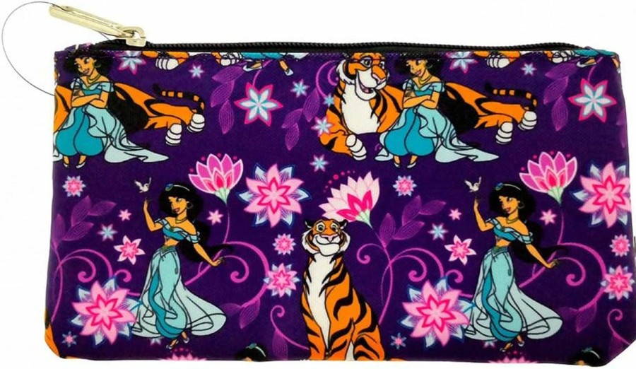 Loungefly Avantaway Loungefly Disney Aladdin Movie Pencil Case Wallet Coin Purse Bag Jasmine Rajah | Coin Purses & Pouches