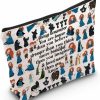 WZMPA Wzmpa Princess Merida Cosmetic Bag Merida Fans Gift You Are Braver Stronger Beautiful Than You Know Merida Makeup Zipper Pouch Bag Merida Merch (Always Merida) | Coin Purses & Pouches