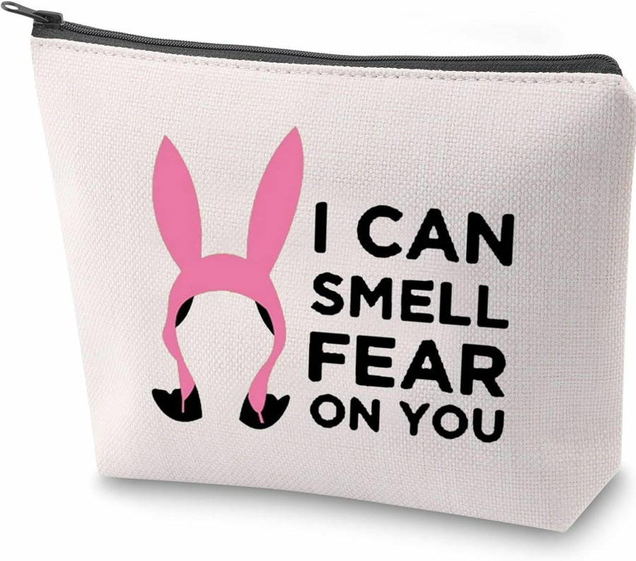 ZJXHPO Zjxhpo Animated Cartoon Inspire Cosmetic Bag I Can Smell Fear On You Tv Show Gift Louise Belcher Fans Gift (Fear On You) | Coin Purses & Pouches