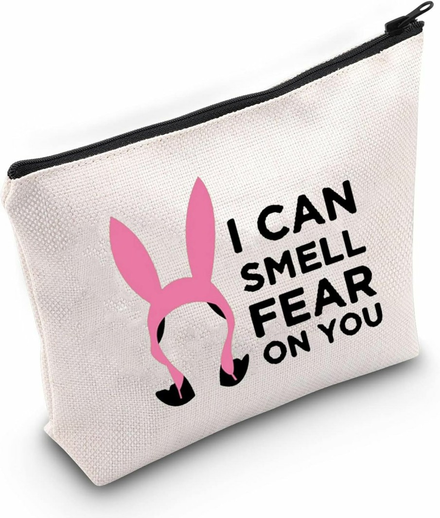 ZJXHPO Zjxhpo Animated Cartoon Inspire Cosmetic Bag I Can Smell Fear On You Tv Show Gift Louise Belcher Fans Gift (Fear On You) | Coin Purses & Pouches