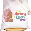 WZMPA Wzmpa Funny Queen Cosmetic Makeup Bag Tv Show Fans Gift The Library Is Open Zipper Pouch For Women Girls(Library Open Tote) | Coin Purses & Pouches