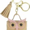 CAIRIAC Cairiac Mini Coin Purse Keychain Cute Owl Backpack Change Wallet Bags Jewelry Pouch With Keyring For Women Storage Coins, Wireless Earbuds, Rings, Earrings (Blue) | Coin Purses & Pouches