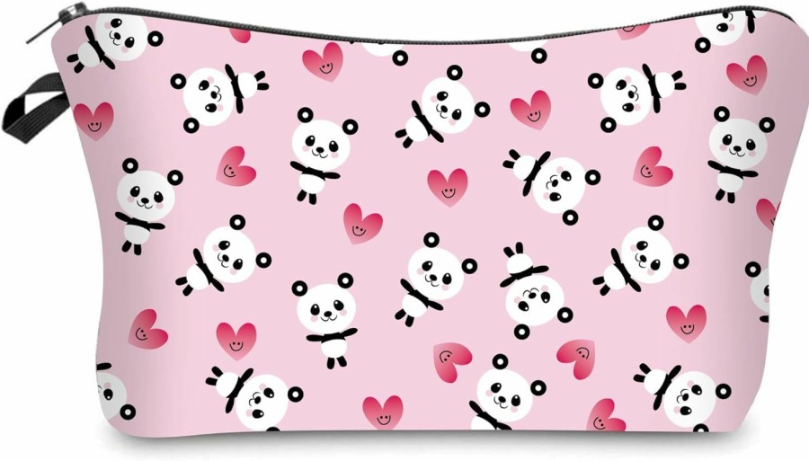 Generic Ideal Gift Purse For Boys And Girls. Adorable Pink Panda Zipper Purse. Perfect For Traveling, Make-Up Holder, Credit Card Holder, And Money Holder Purse By Yssabel. | Coin Purses & Pouches