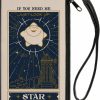 Buckle-Down Disney Wallet, Coin Purse, Wish Star If You Need Me Sparkle Pose Biege Blues Gold, Canvas | Coin Purses & Pouches