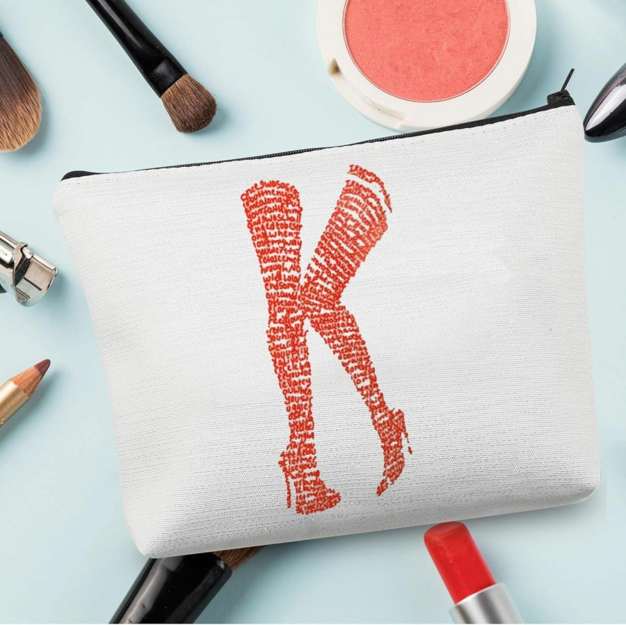 CMNIM Cmnim Kinky Boots Inspired Musical Makeup Bag Kinky Boots Fan Gift Musical Merchandise For Theatre Broadway Lover Party Favor (Kinky Boots Lyric Mb) | Coin Purses & Pouches