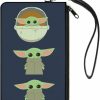 Buckle-Down Buckle-Down Women'S Standard Canvas Coin Purse Star Wars The Child, Grey, 4.25\" X 3.25\" | Coin Purses & Pouches