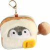 Pokinge Cute Plush Penguin Coin Purse With Keychain,Mini Penguin Keychain Creative Stuffed Earphone Bag Backpack Decoration Pendant Gifts For Women Girls | Coin Purses & Pouches