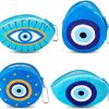 ICoDeesse Icodeesse 4Pcs Evil Eye Plush Coin Purse Small Coin Wallet Zipper Change Purse Cute Zipper Pouch Good Luck Gifts | Coin Purses & Pouches