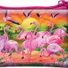 Deluxebase 3D Livelife Coin Purse - Flamingo Lingo From Deluxebase. Lenticular 3D Bird Purse. Cash, Coin And Card Holder With Secure Zipper Featuring Artwork Licensed From Renowned Michael Searle | Coin Purses & Pouches