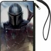 Buckle-Down Buckle-Down Women'S Standard Canvas Coin Purse Star Wars The Mandalorian, Grey, 4.25\" X 3.25\" | Coin Purses & Pouches