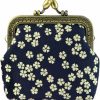 Jan Dee Purse Jan Dee Lady'S Cute Classic Floral Exquisite Buckle Coin Purse | Coin Purses & Pouches