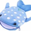 WLLHYF Wllhyf Shark Coin Purse Mini Cute Change Purses Small Cartoon Coin Pouch Funny Zipper Cosmetic Bag Earphone Wallet Small Items Bags For Women (Grey) | Coin Purses & Pouches