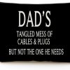 JOY UINAN Funny Gifts For Dad Gifts For Dad From Daughter Birthday Gifts For Dad Funny Dad Gifts Christmas Gifts For Dad Charger Pouch | Coin Purses & Pouches