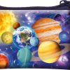 Deluxebase 3D Livelife Coin Purse - Space Odyssey From Deluxebase. Lenticular 3D Astronomy Purse. Cash, Coin And Card Holder With Secure Zipper Featuring Artwork Licensed From Renowned Michael Searle | Coin Purses & Pouches