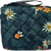 Vera Bradley Vera Bradley Women'S Cotton Coin Purse In Fresh-Cut Floral Green | Coin Purses & Pouches