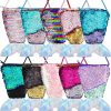 Frienda Frienda 10 Pieces Mermaid Tail Coin Purse Sequin Crossbody Coin Wallet Bags For Kids Little Girls Mermaid Party Birthday Gifts | Coin Purses & Pouches