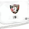 Littlearth Littlearth Nfl Clear Carryall Crossbody Bag | Coin Purses & Pouches