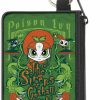 Buckle-Down Buckle-Down Buckle-Down Zip Wallet Poison Ivy Large Accessory, Poison Ivy, 8" X 5" | Coin Purses & Pouches