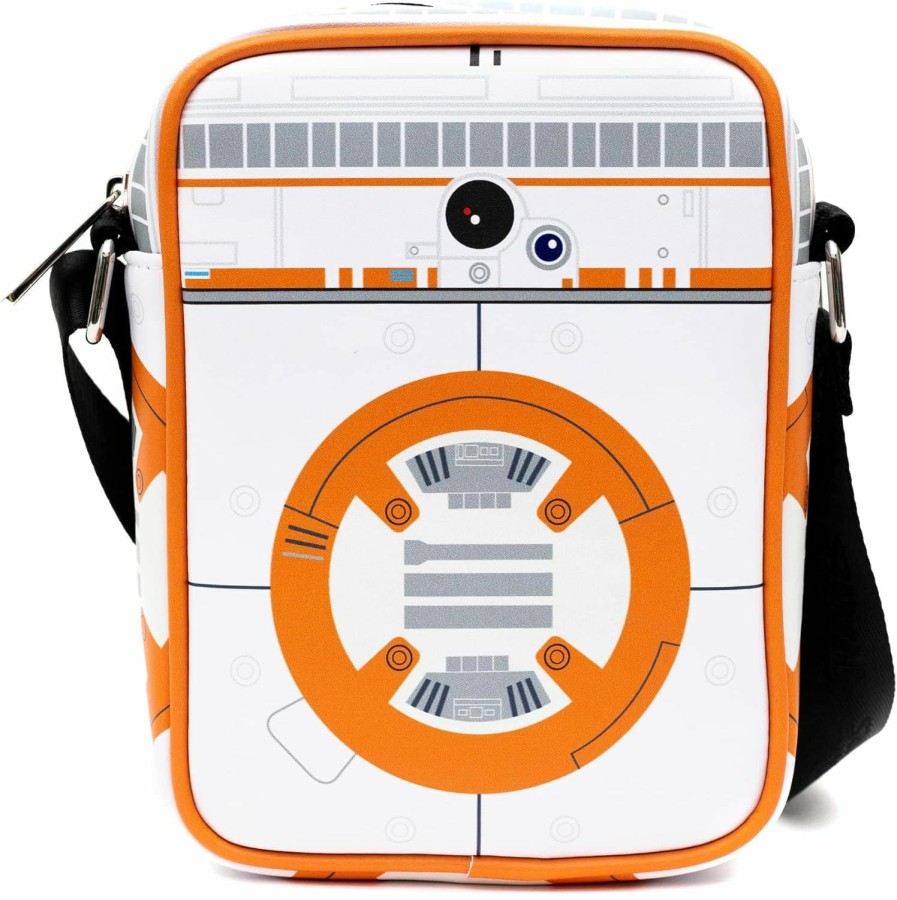 Buckle-Down Star Wars Bag And Wallet Combo, Star Wars Bb 8 Droid Body White, Vegan Leather | Coin Purses & Pouches