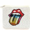 Generic Rainbow Tongue Coin Purse Pouch, Coin Purse Pouch, Beaded Coin Purse, Cute Coin Purse, Beaded Purse, Small Wallet, Best Friend Gift, Pouches, Boho Bags, Small Pouch | Coin Purses & Pouches