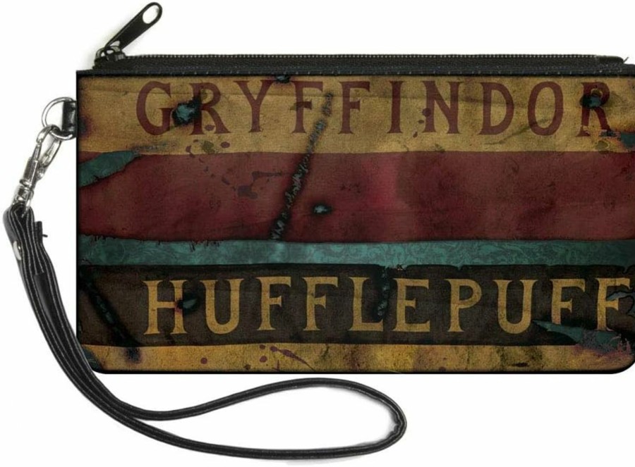 Buckle-Down Buckle-Down Buckle-Down Zip Wallet Harry Potter Large Accessory, Harry Potter, 8" X 5" | Coin Purses & Pouches