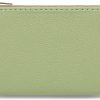 KALIONE Coin Purse, Portable Pu Leather Coin Purse With Zipper Coin Purse Mini Change Purse Small Coin Purse For Women Credit Card Folded Bills Id Key Headset Lipstick(Green) | Coin Purses & Pouches