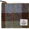 ICObuty Icobuty Harris Tweed Coin Purse Small Money Pouch Wallet With Zipper For Men Women Gift(Macleod) | Coin Purses & Pouches