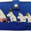 William Lamb William Lamb Moomins Blue Field Purse, Blue, M, Retro | Coin Purses & Pouches