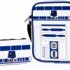 Buckle-Down Star Wars Bag And Wallet Combo, Star Wars R2 D2 Droid Body White, Vegan Leather | Coin Purses & Pouches