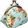 POPUCT Popuct Retro Women'S Cute Classic Exquisite Buckle Coin Purse(Black) | Coin Purses & Pouches