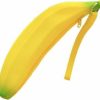 N\\C Generic Cute Silicone Banana Coin Pencil Case Holder Coin Purse Make Up Bag, Yellow (Ak-3) | Coin Purses & Pouches