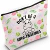 MNIGIU Mnigiu Hippo Cosmetic Bag Funny Adult Humor Gift For Hippo Lover Naughty Hippo Gift (Hippo Bag) | Coin Purses & Pouches