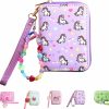 AACKS Aacks Little Girls Coin Purse Kids Small Wallet For Teen Girls Women Mini Coin Pouches With Strap Cute Cartoon Card Holder Cat Kitty Panda Unicorn | Coin Purses & Pouches