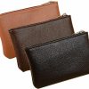 ccHuDE Cchude 3 Pcs Pu Leather Coin Purses Fashion Change Wallets Small Cash Zipper Wallet Mini Pouch Coin Purse Black Coffee Brown | Coin Purses & Pouches