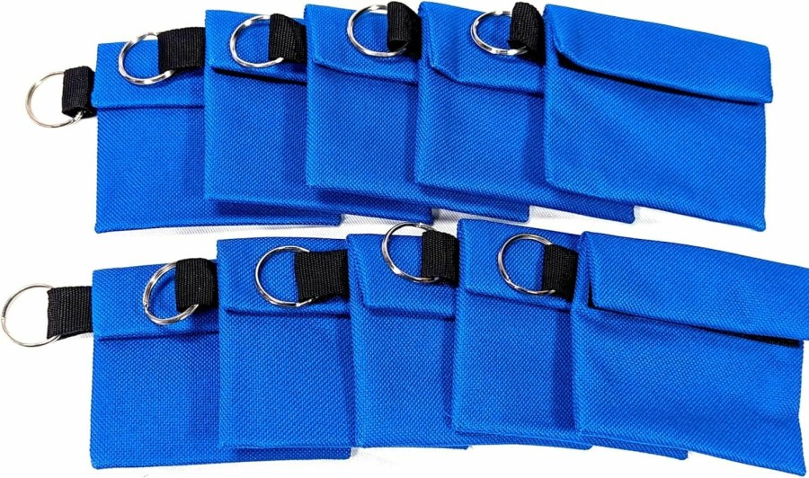 Generic Portable Keychain Pouch Multi-Functional Mini Bag For Women And Men, Key Ring Holder, Coin Purse, Phone Pouch, Card Holder (Black), Blue, Small | Coin Purses & Pouches