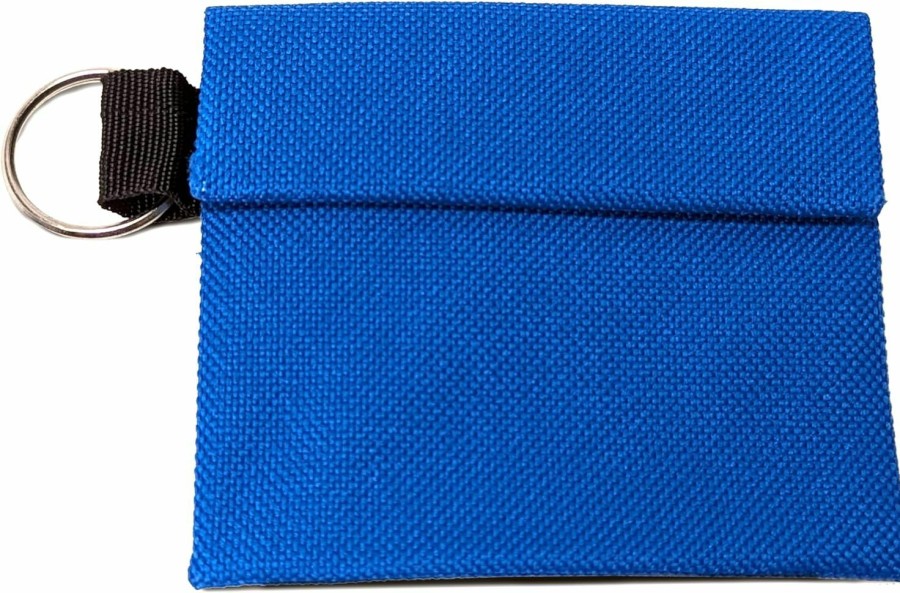 Generic Portable Keychain Pouch Multi-Functional Mini Bag For Women And Men, Key Ring Holder, Coin Purse, Phone Pouch, Card Holder (Black), Blue, Small | Coin Purses & Pouches