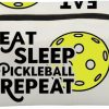 VAMSII Vamsii Pickleball Lover Bag Pickleball Player Pouch Eat Sleep Pickleball Repeat Gift For Pickleball Coach Pickleball Lover Gift | Coin Purses & Pouches