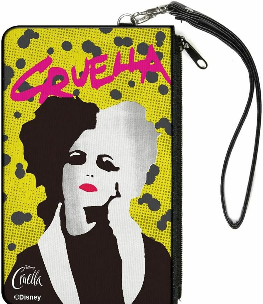 Buckle-Down Buckle-Down Women'S Canvas Coin Purse Cruella De Vil, 4.25\" X 3.25\" | Coin Purses & Pouches