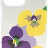 Kate Spade New York Kate Spade New York Jeweled Pansy Toss Resin Iphone 14 Case Clear | Coin Purses & Pouches