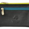 VISCONTI Visconti Cp2 Cora Multi Colored Coin Purse Mini Wallet (Navy Multi) | Coin Purses & Pouches