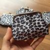 Adam Victor Leopard Mini Grain Coin Purse- Clasp Pouch Wallet Key Bags, Perfect Present For Women Girls Lovely Purses Wallets Buckle Party Favors | Coin Purses & Pouches