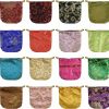 VIOCIWUO Viociwuo Brocade Fabric Drawstring Pouch Embroidery Silk Purse Jewelry Pouch Bag Coin Purse Gift Bag For Necklace Jewelry Sachet Bag 16Pcs | Coin Purses & Pouches