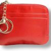 Yurtziru Yurtziru 1Pcs Soft Leather Coin Purse Genuine Leather Coin Key Holder Women'S Coin Purse Ultra Thin Wallet Key Holder For Men & Women (Red) | Coin Purses & Pouches